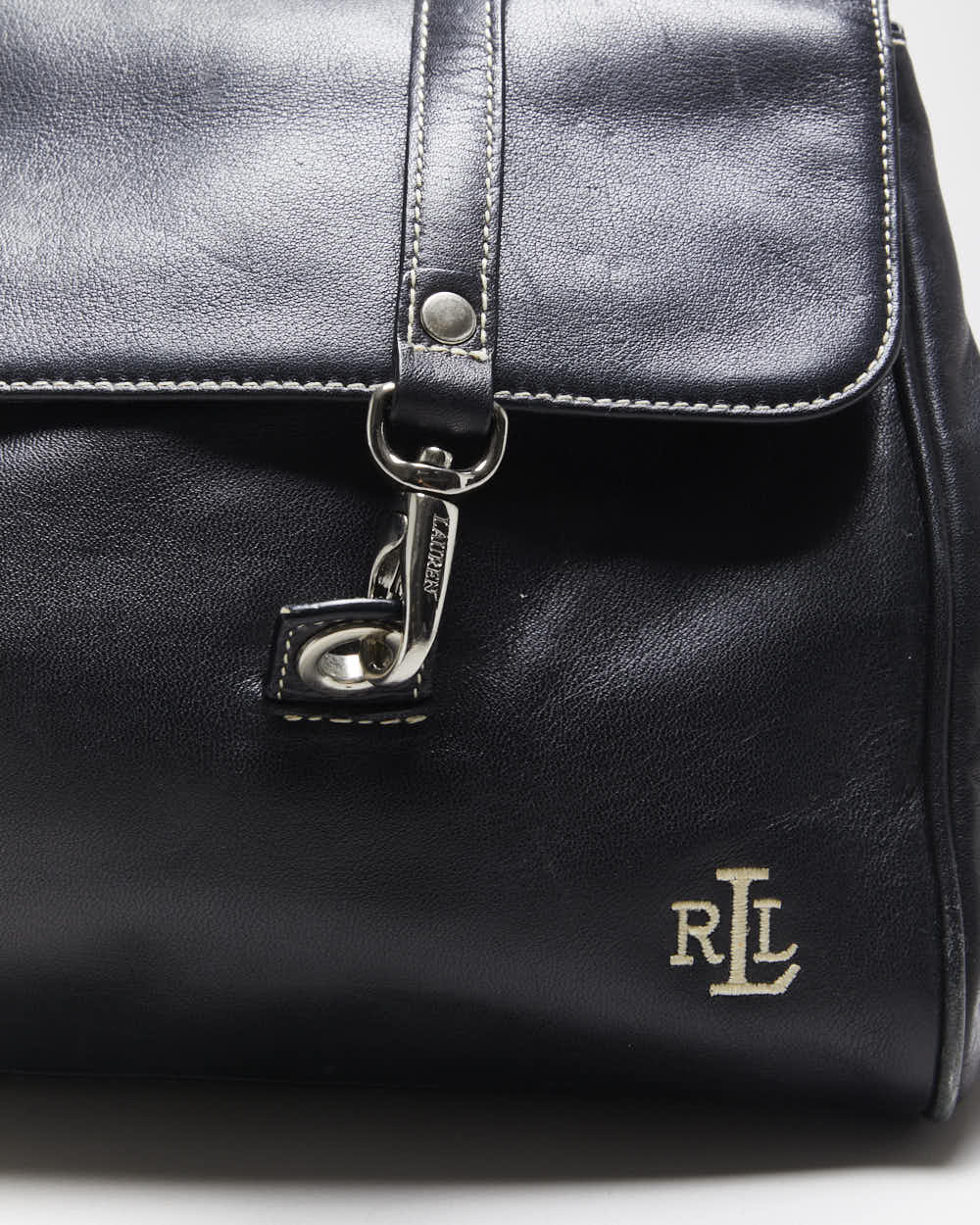 Vintage Ralph Lauren Leather Handbag