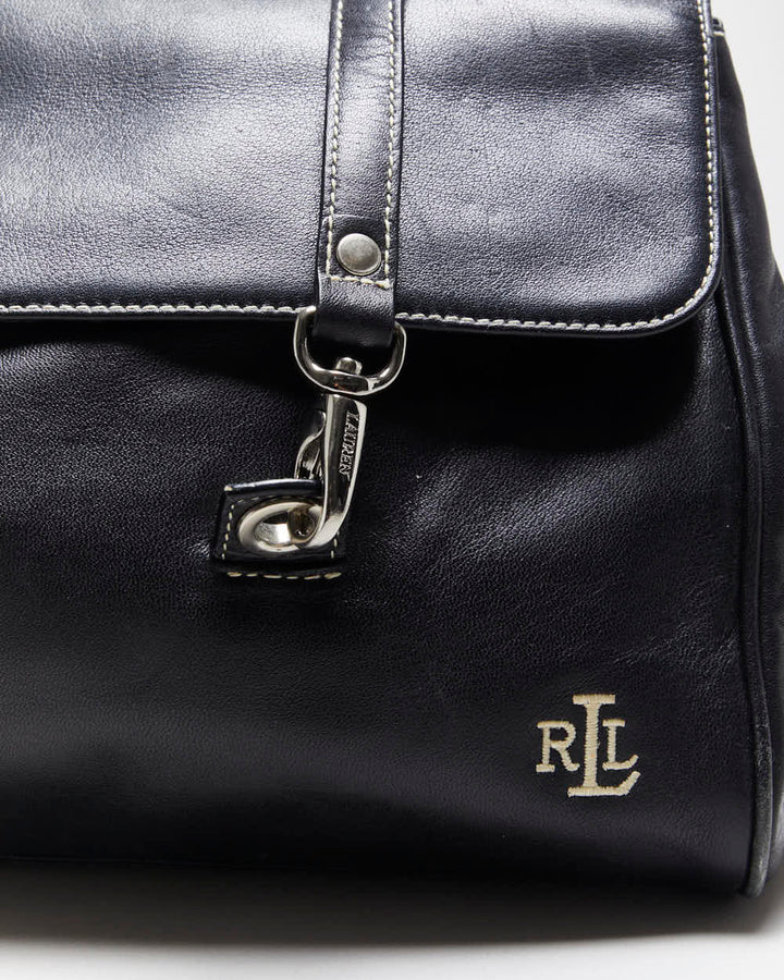 Vintage Ralph Lauren Leather Handbag