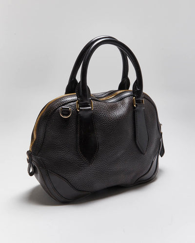 Vintage Burberry Leather Handbag