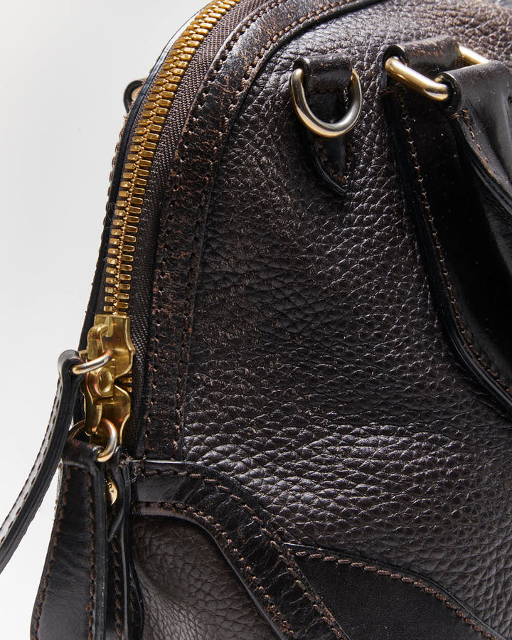 Vintage Burberry Leather Handbag