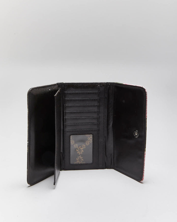 Vintage Y2k 00s Camouflage Crucifix Purse