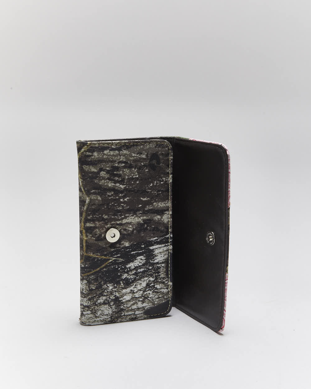 Vintage Y2k 00s Camouflage Crucifix Purse