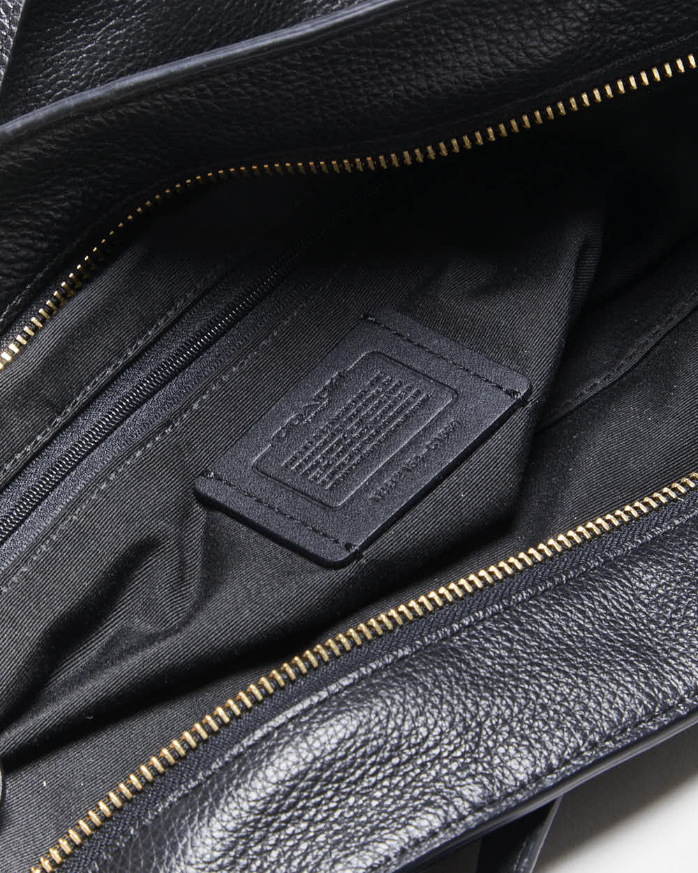 Vintage Y2k 00s Coach Leather Handbag