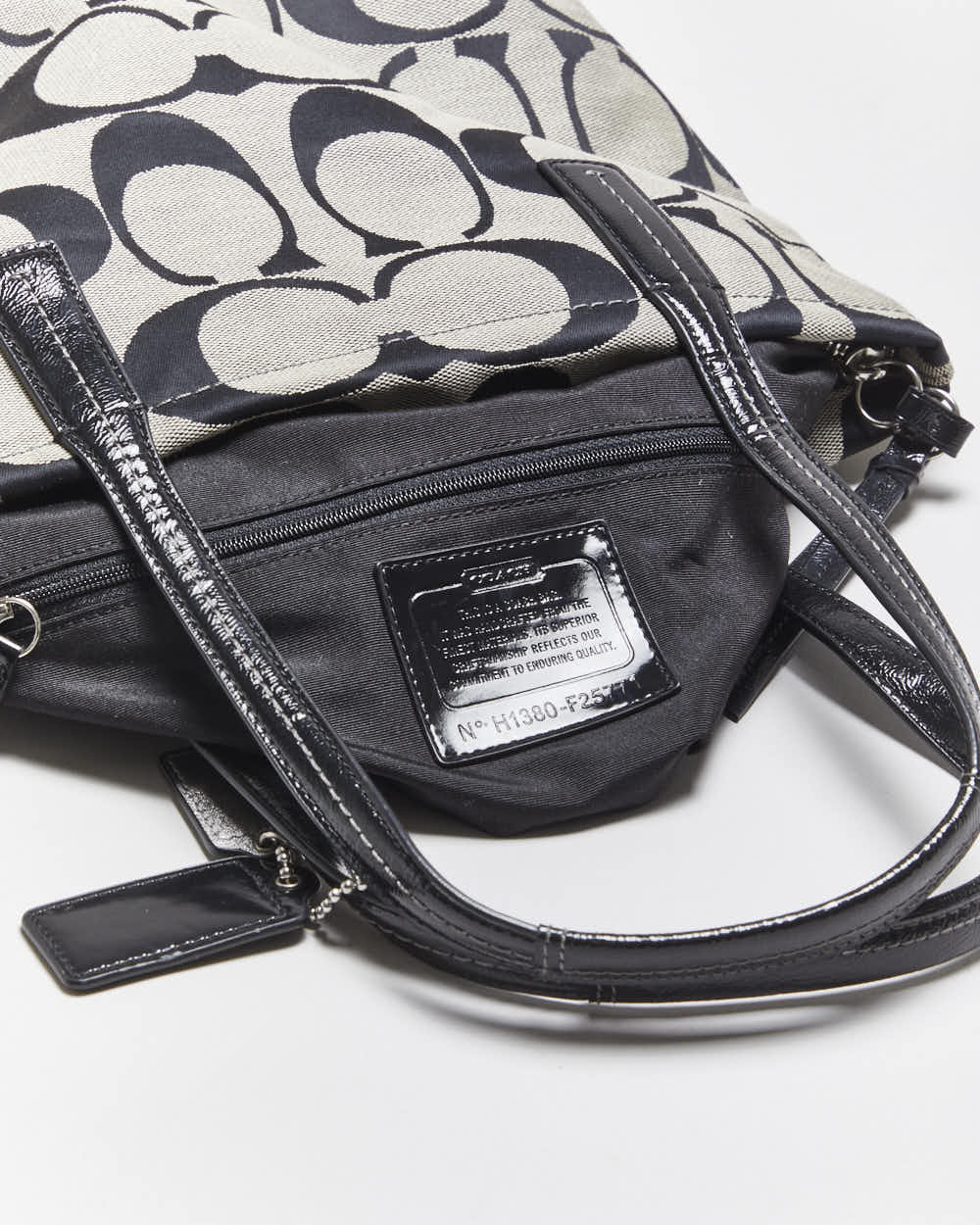 Vintage Y2k 00s Coach Monogram Handbag