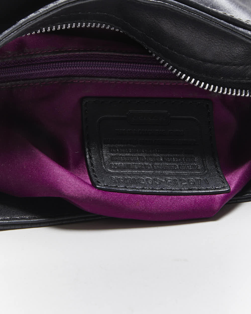 Vintage Y2k 00s Coach Leather Handbag