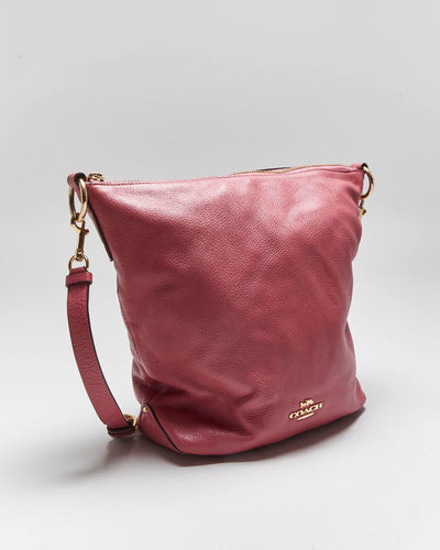 Vintage Coach Leather Shoulder Bag