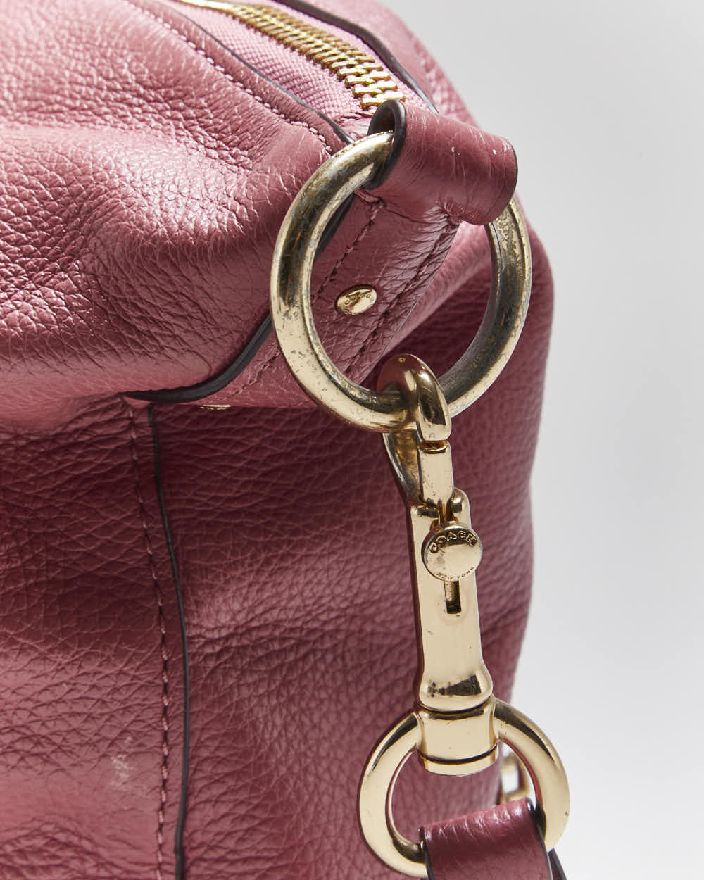 Vintage Coach Leather Shoulder Bag