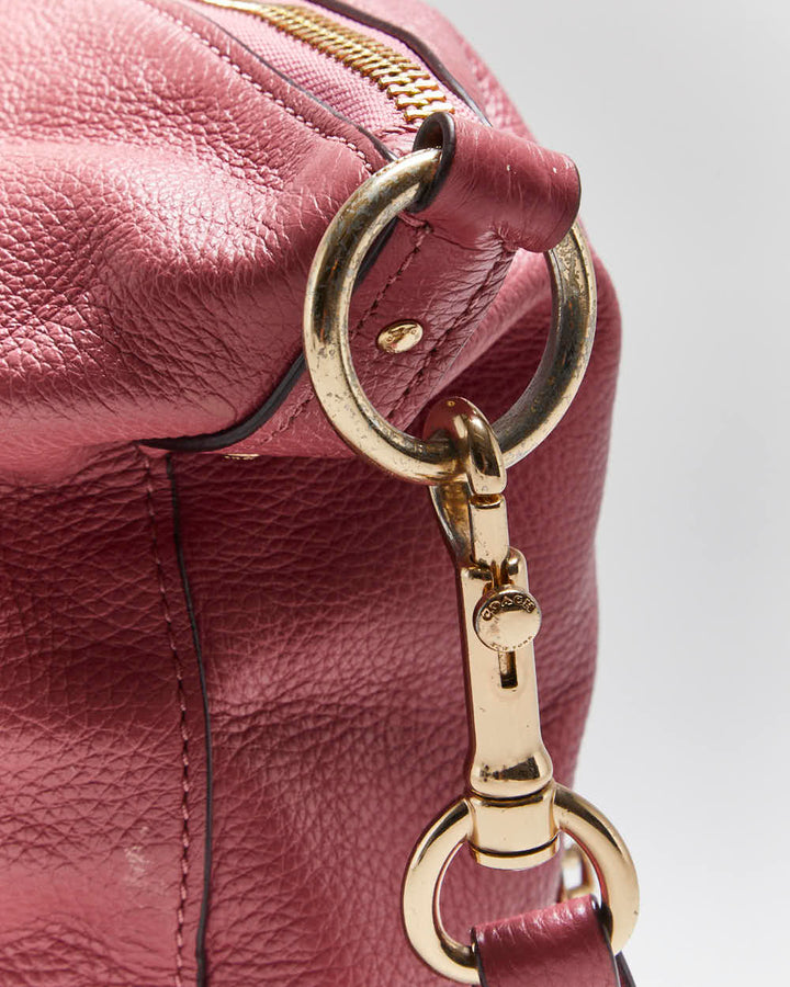 Vintage Coach Leather Shoulder Bag