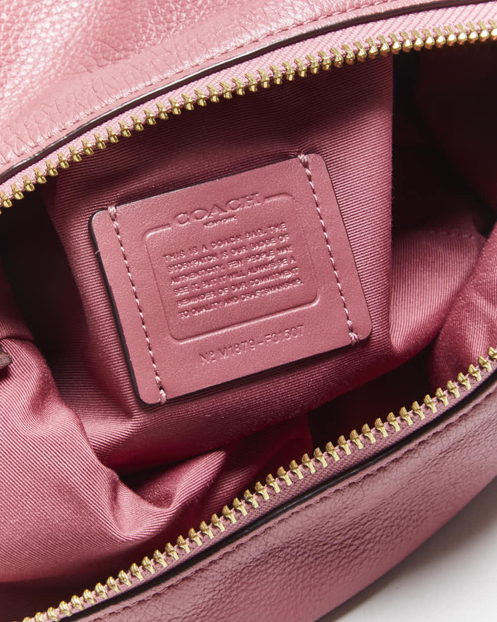 Vintage Coach Leather Shoulder Bag