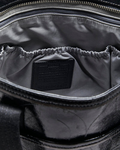 Vintage Coach Patent Leather Weekend Bag