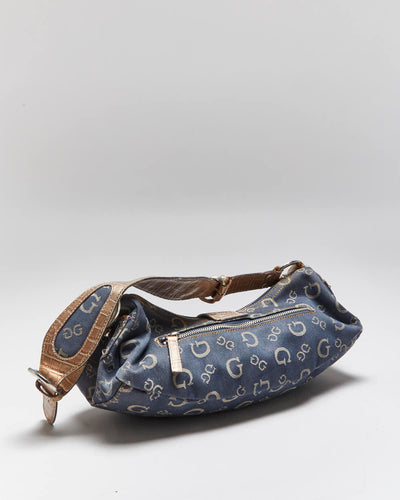 Vintage Y2k 00s Guess Studded Denim Handbag