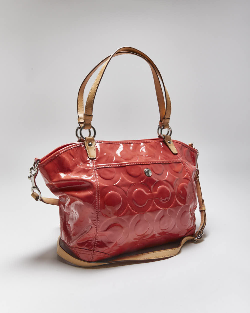 Vintage Y2k 00s Coach Patent Handbag
