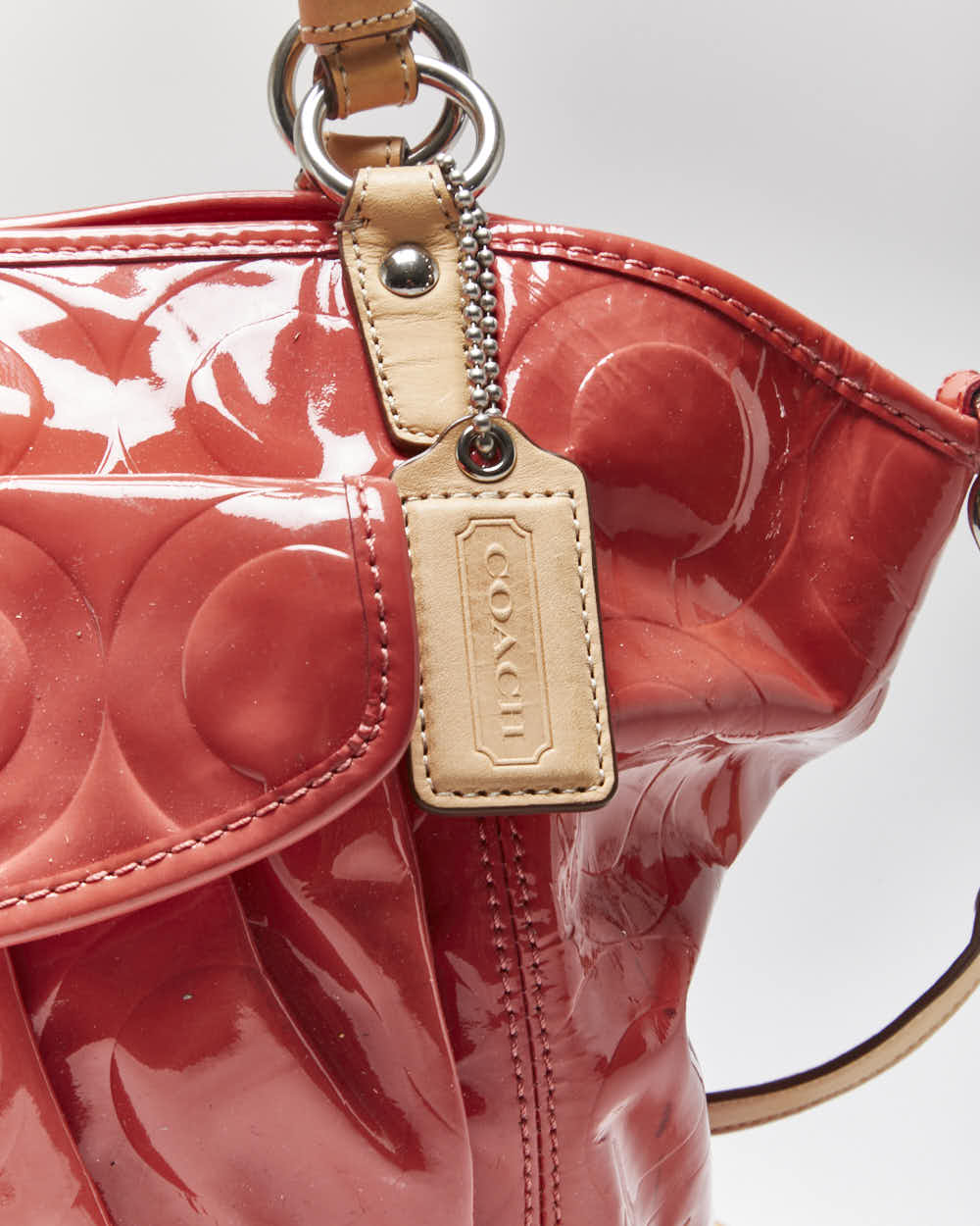 Vintage Y2k 00s Coach Patent Handbag