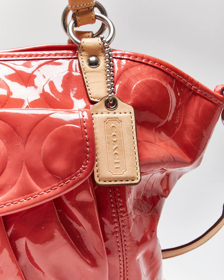 Vintage Y2k 00s Coach Patent Handbag