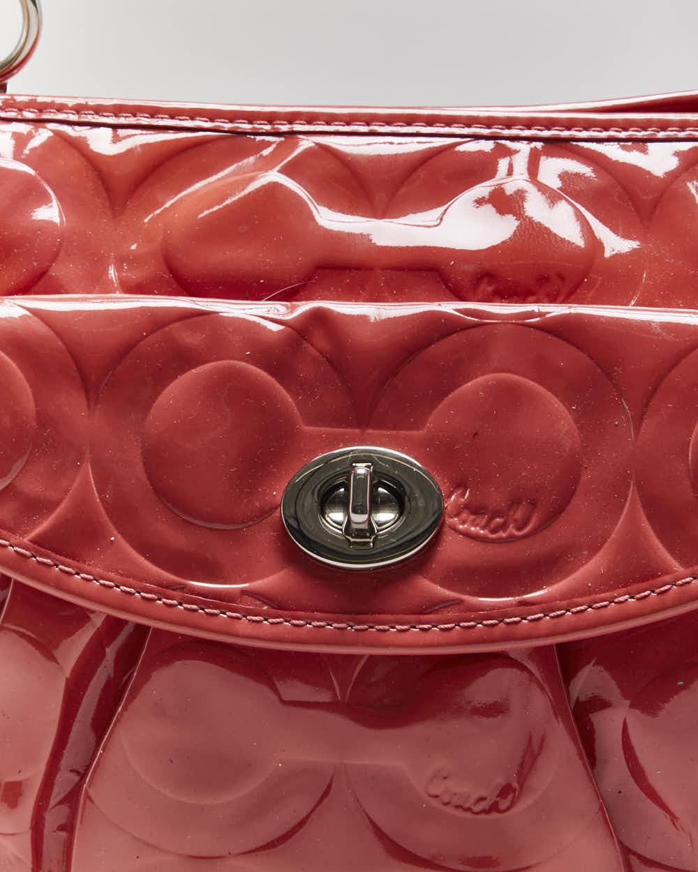 Vintage Y2k 00s Coach Patent Handbag