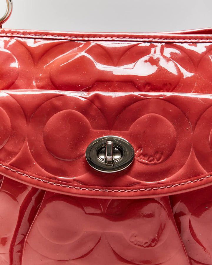 Vintage Y2k 00s Coach Patent Handbag