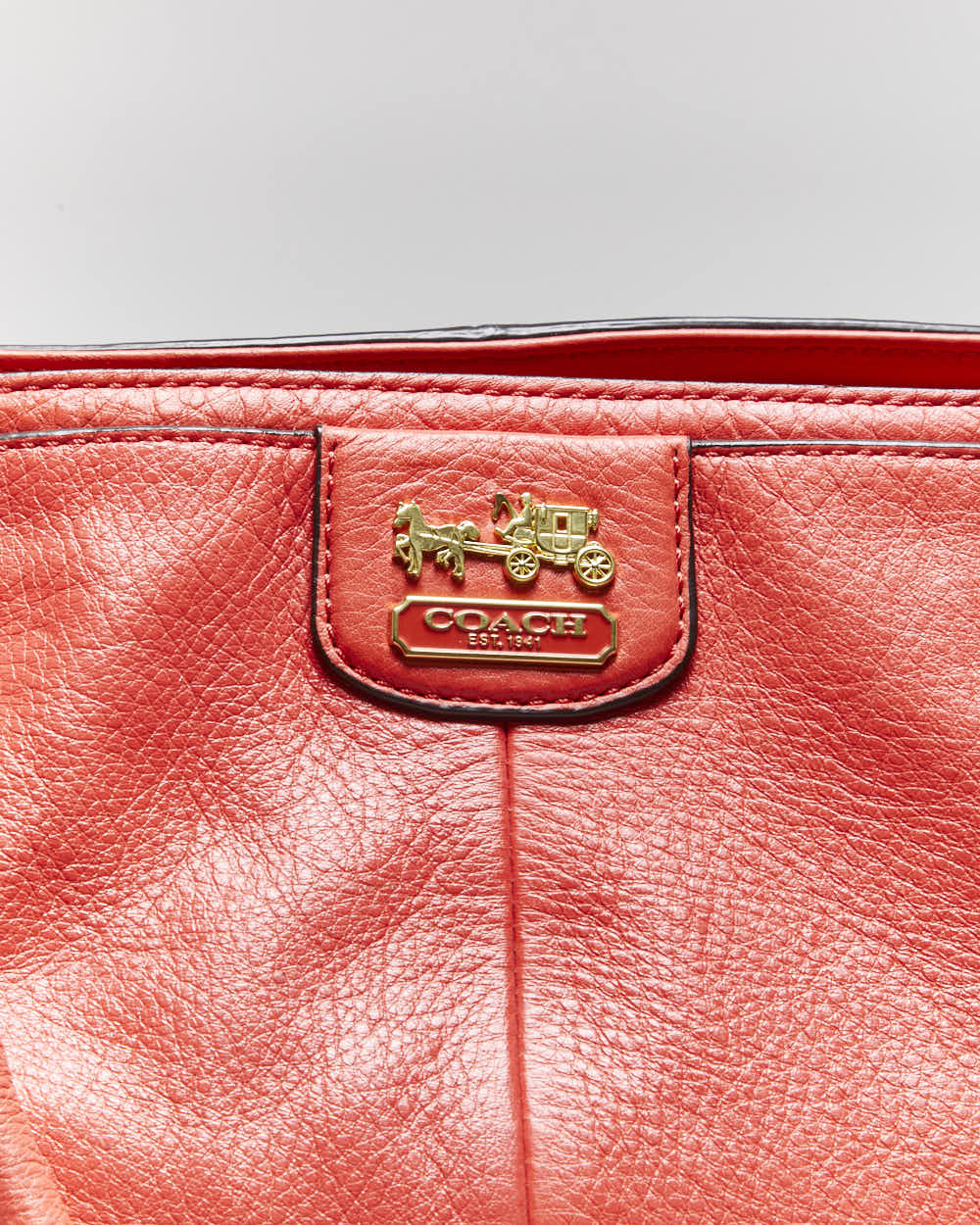 Vintage Y2k 00s Coach Leather Handbag