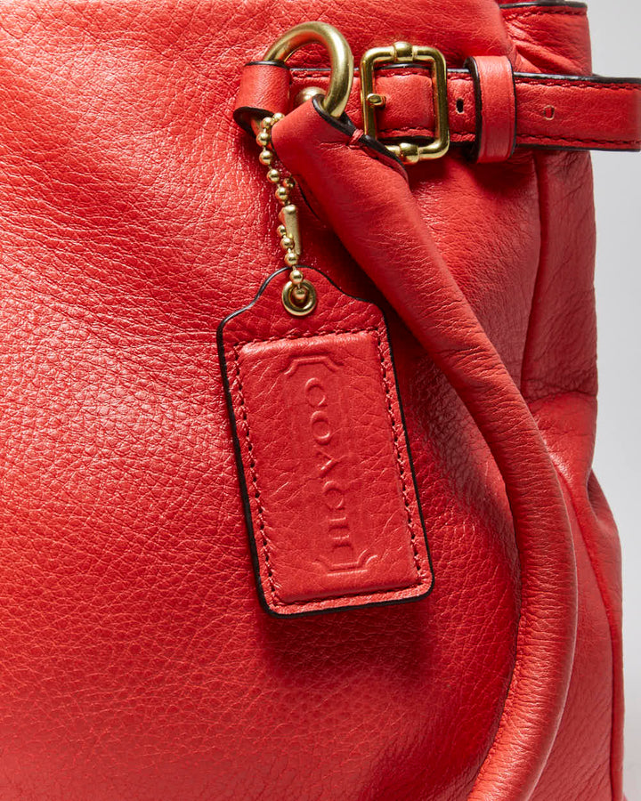 Vintage Y2k 00s Coach Leather Handbag