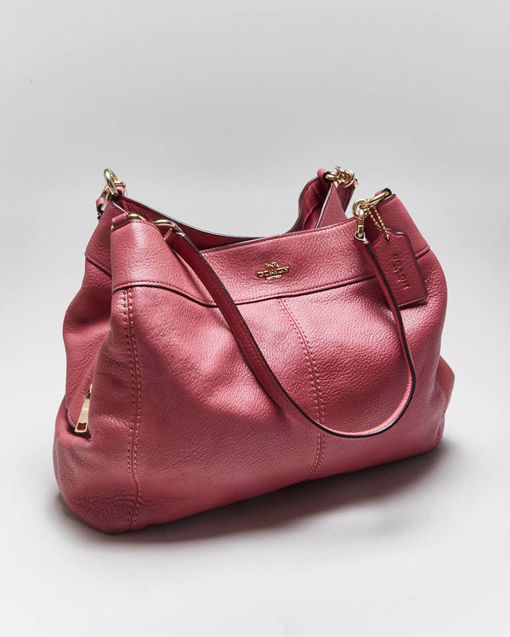 Vintage Y2k 00s Coach Leather Handbag