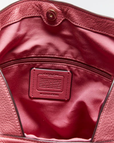 Vintage Y2k 00s Coach Leather Handbag