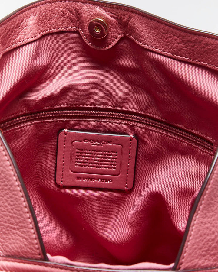 Vintage Y2k 00s Coach Leather Handbag