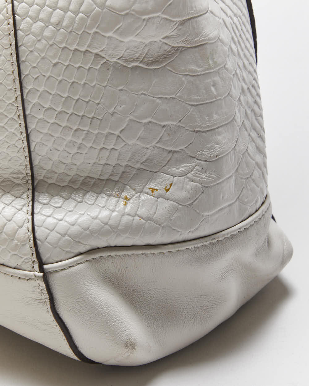 Vintage Y2k 00s Coach Snake Print Handbag