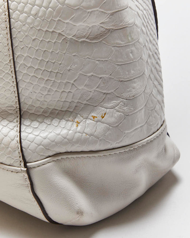Vintage Y2k 00s Coach Snake Print Handbag