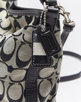 Vintage Y2k 00s Coach Monogram Shoulder Bag