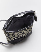 Vintage Y2k 00s Coach Monogram Shoulder Bag