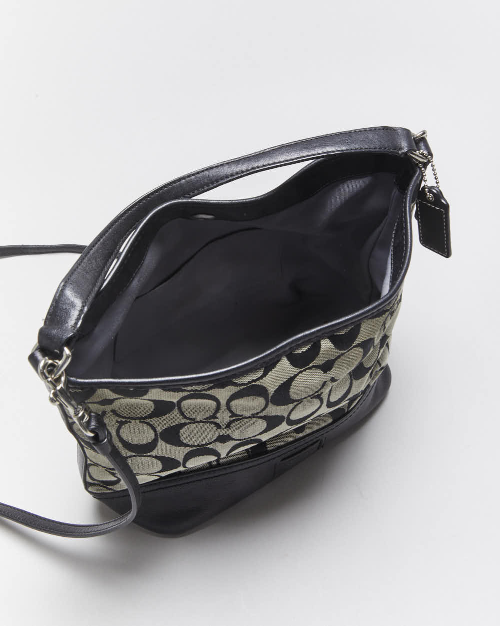 Vintage Y2k 00s Coach Monogram Shoulder Bag