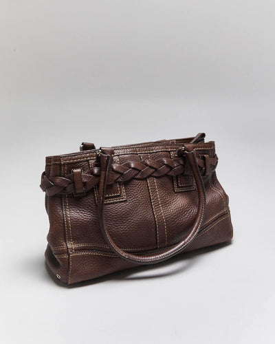 Vintage Y2k 00s Coach Leather Handbag