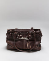 Vintage Y2k 00s Coach Leather Handbag