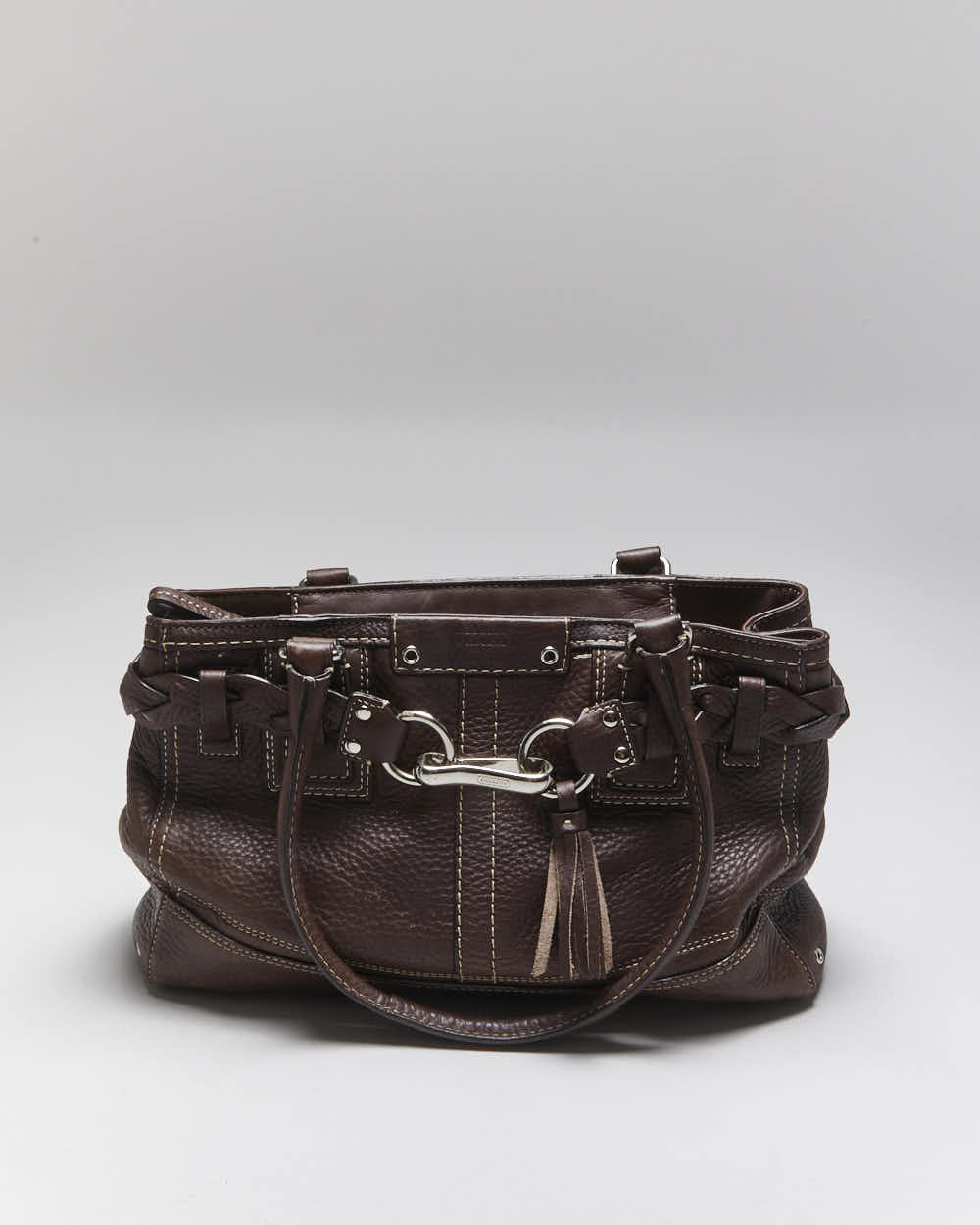 Vintage Y2k 00s Coach Leather Handbag