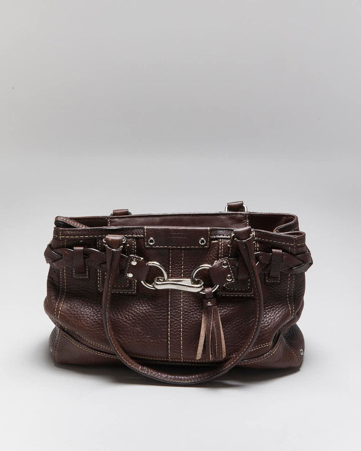Vintage Y2k 00s Coach Leather Handbag