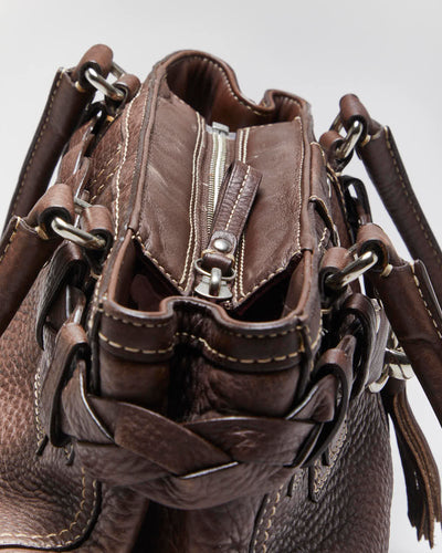 Vintage Y2k 00s Coach Leather Handbag