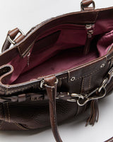 Vintage Y2k 00s Coach Leather Handbag