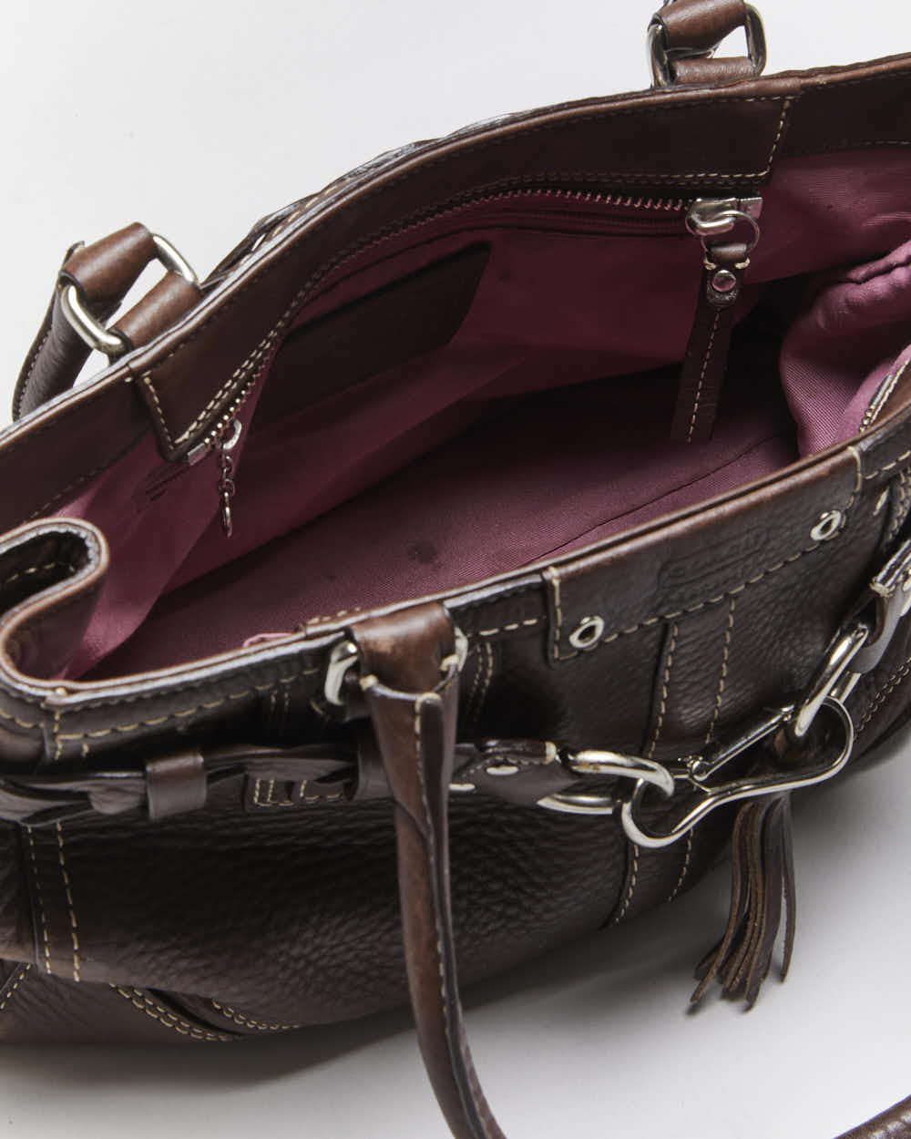 Vintage Y2k 00s Coach Leather Handbag