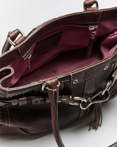 Vintage Y2k 00s Coach Leather Handbag