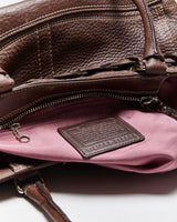 Vintage Y2k 00s Coach Leather Handbag