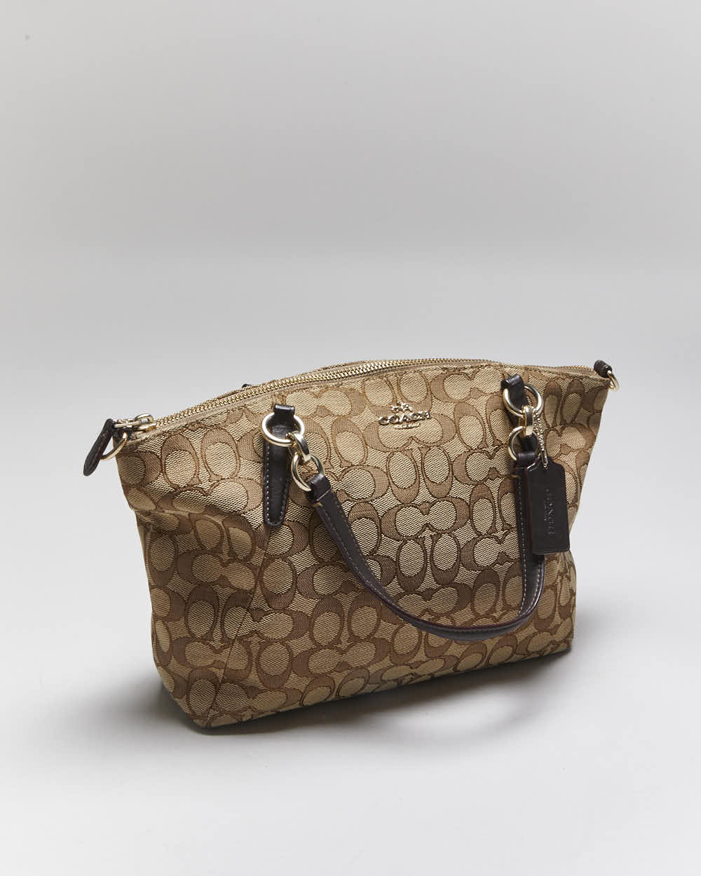 Vintage Y2k 00s Coach Monogram Handbag