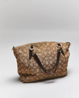 Vintage Y2k 00s Coach Monogram Handbag