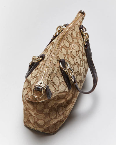 Vintage Y2k 00s Coach Monogram Handbag