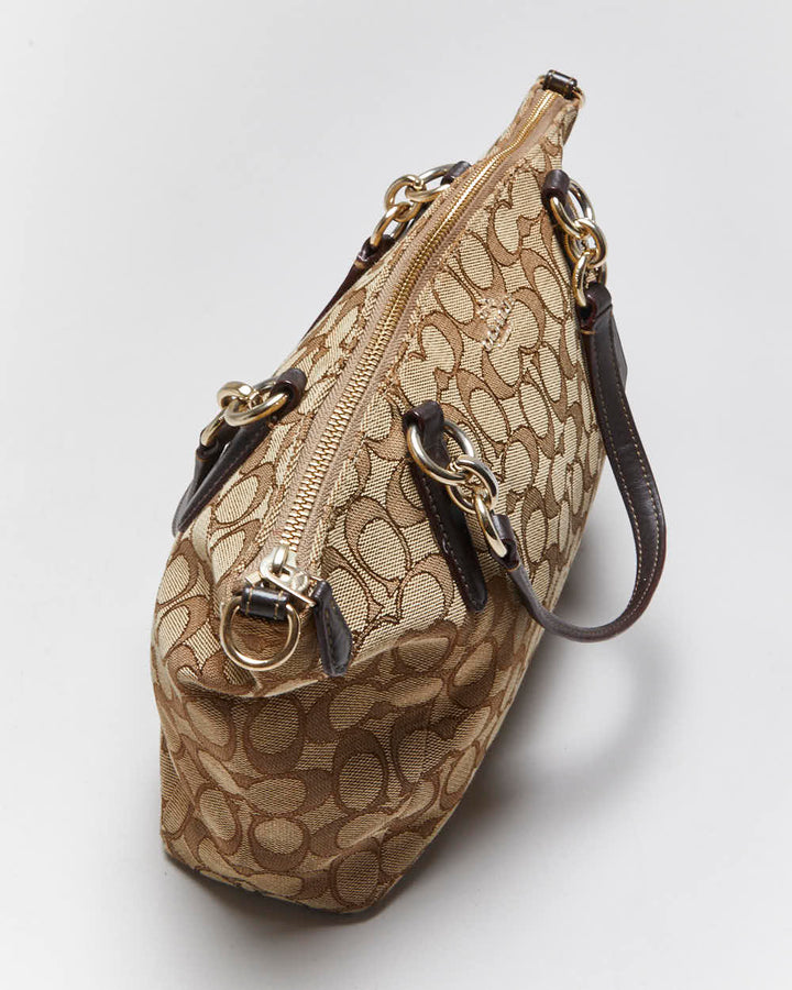 Vintage Y2k 00s Coach Monogram Handbag