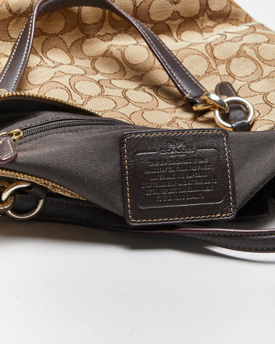 Vintage Y2k 00s Coach Monogram Handbag