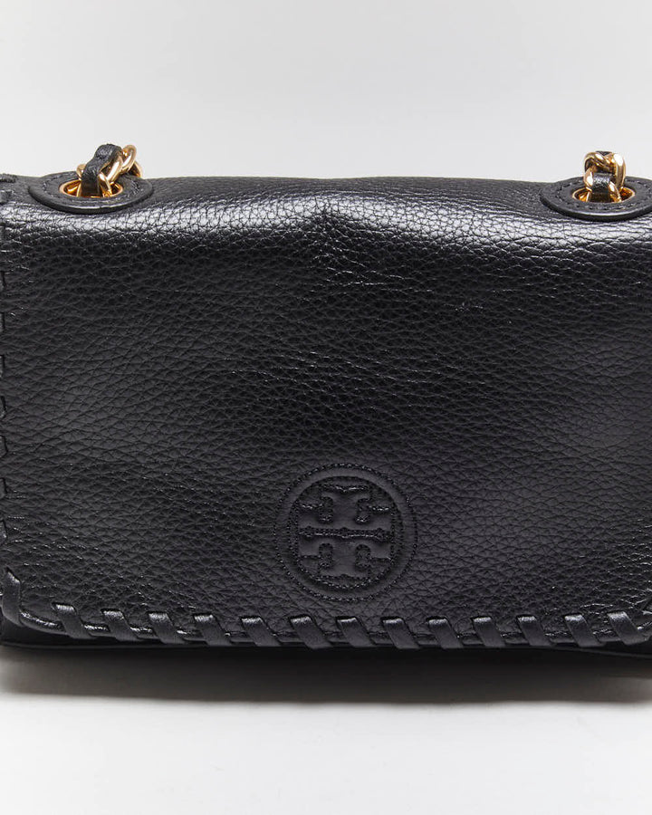 Vintage Y2k 00s Tory Burch Leather Shoulder Bag
