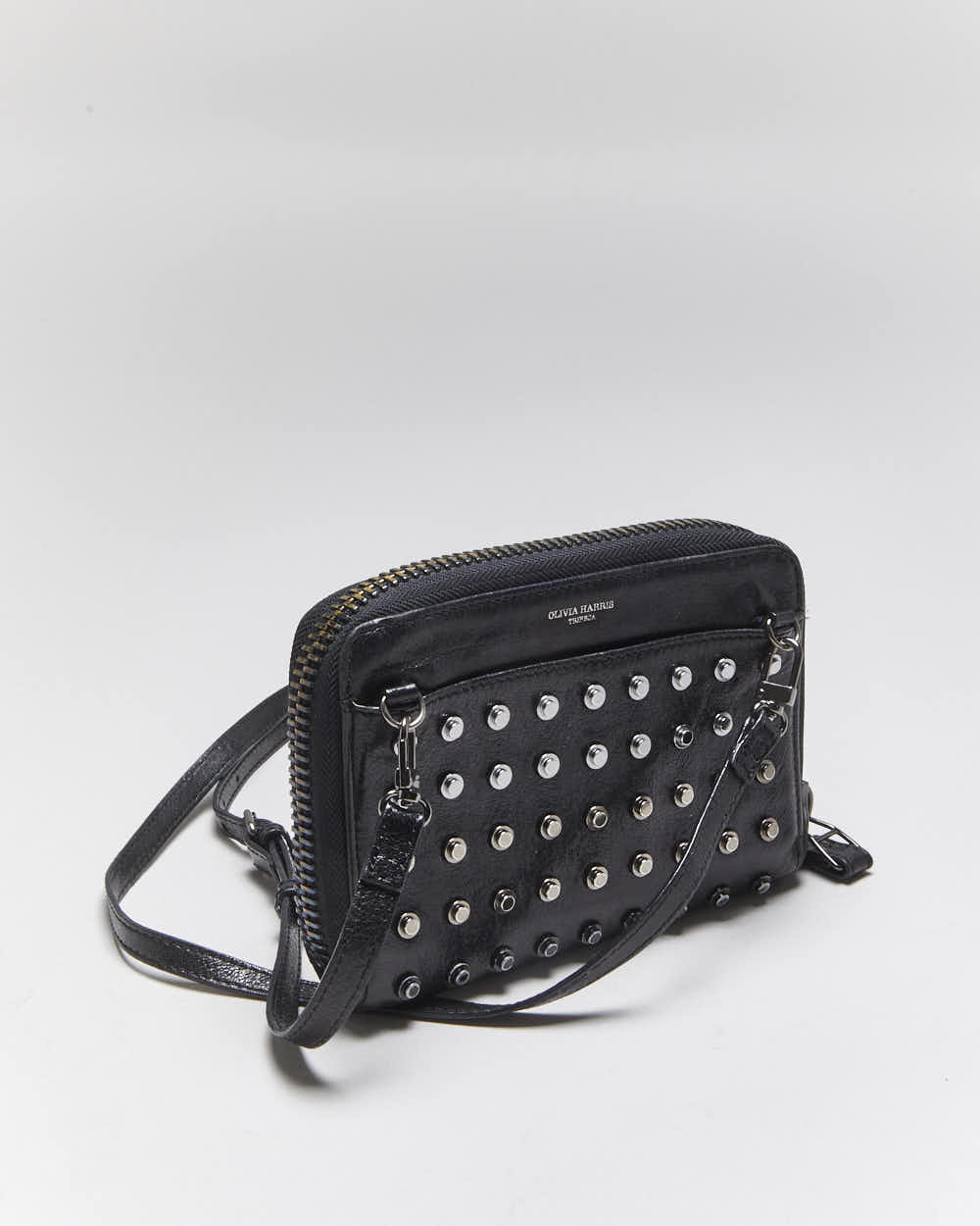 Vintage Y2k 00s Olivia Harris Studded Crossbody Bag