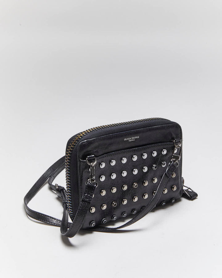 Vintage Y2k 00s Olivia Harris Studded Crossbody Bag