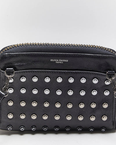 Vintage Y2k 00s Olivia Harris Studded Crossbody Bag