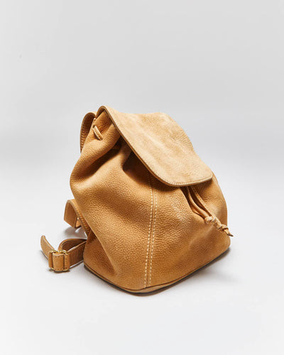 Vintage Coach Suede Rucksack