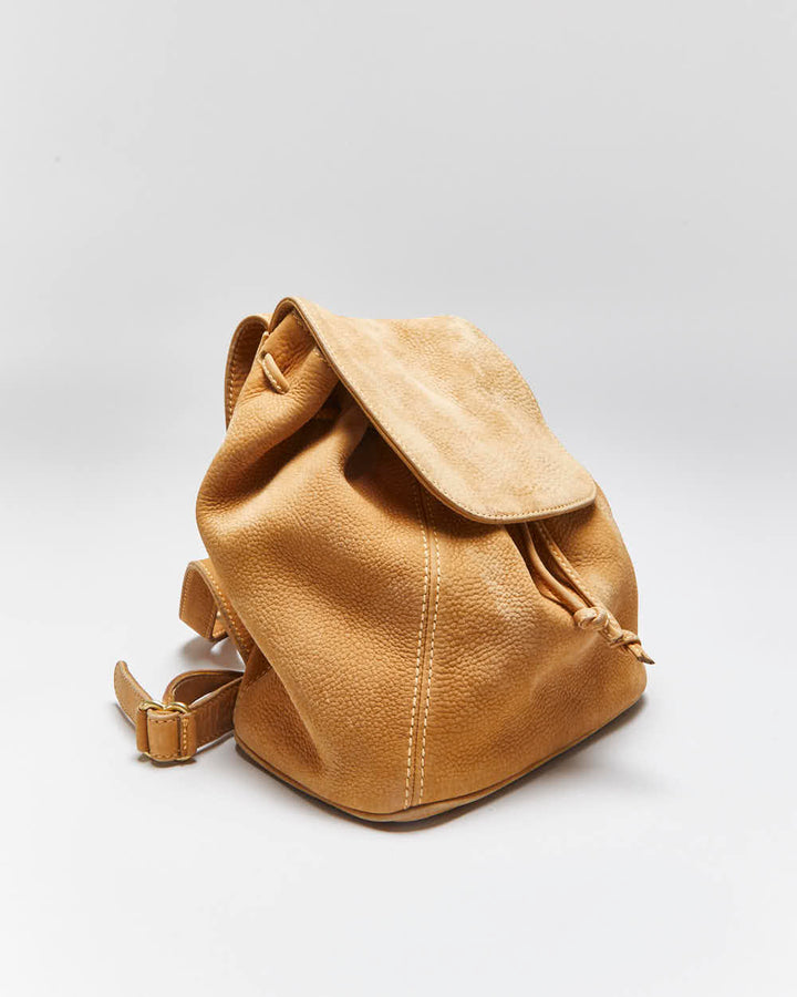 Vintage Coach Suede Rucksack